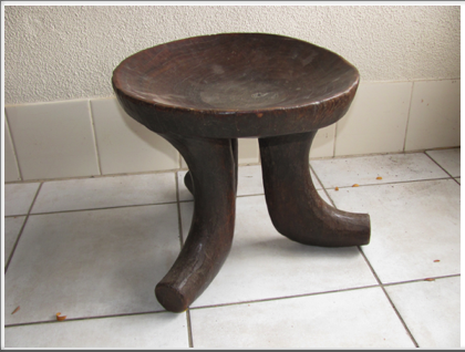 Hand Carved Wooden Footstool/Alter
W26cm
$570